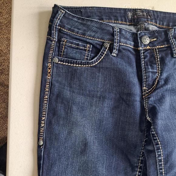 Silver Aiko Bootcut Jeans - Picture 3 of 9